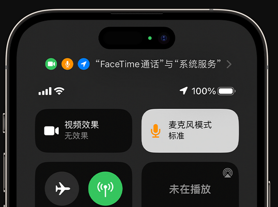 大城苹果授权维修网点分享iPhone在通话时让你的声音更清晰 