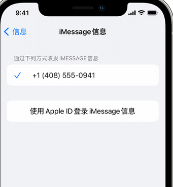 大城apple维修iPhone上无法正常发送iMessage信息 