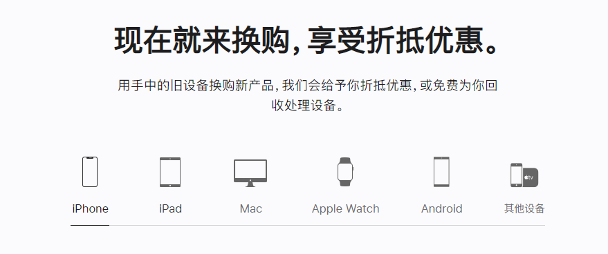 大城苹果手机维修分享iPhone以旧换新的去处 