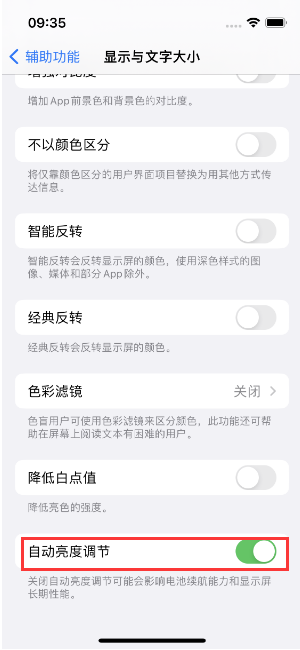 大城苹果15维修店分享iPhone 15 Pro系列屏幕亮度 