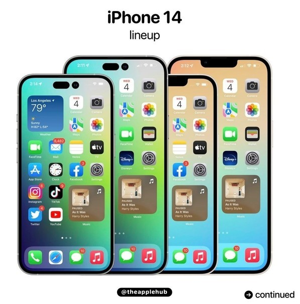 大城苹果14维修分享iPhone 14全家福 