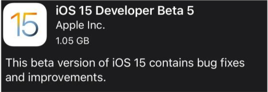大城苹果手机维修分享如何升级到iOS15.0 beta5 